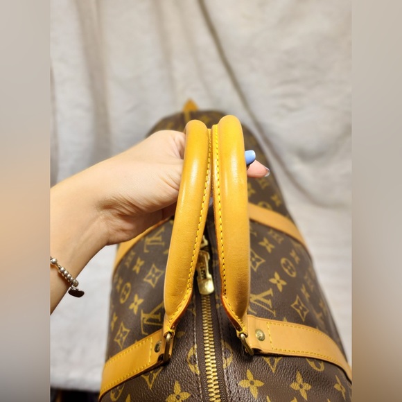 Authentic Louis Vuitton Keepall 50 luggage travel duffel bag - Picture 13 of 16
